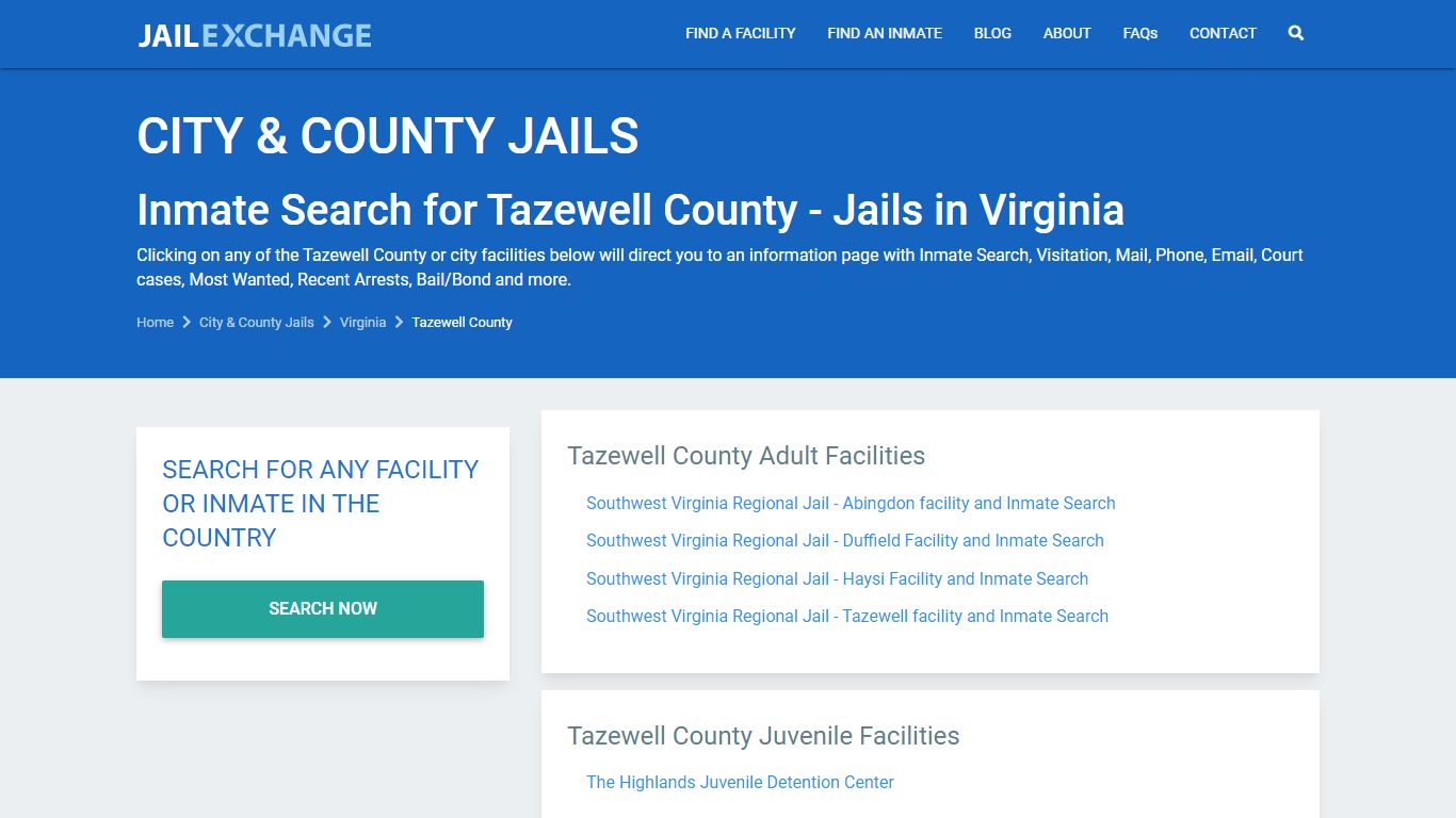 Tazewell County Jail Inmates | Arrests | Mugshots | VA